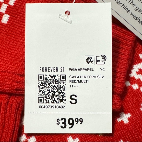 🎄 Friends TV Show Ugly Christmas Sweater Forever 21 – Size Small NWT Holiday - Picture 10 of 14